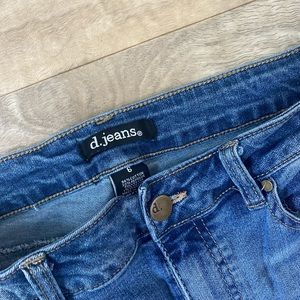 d.jeans size 6 skinny dark blue